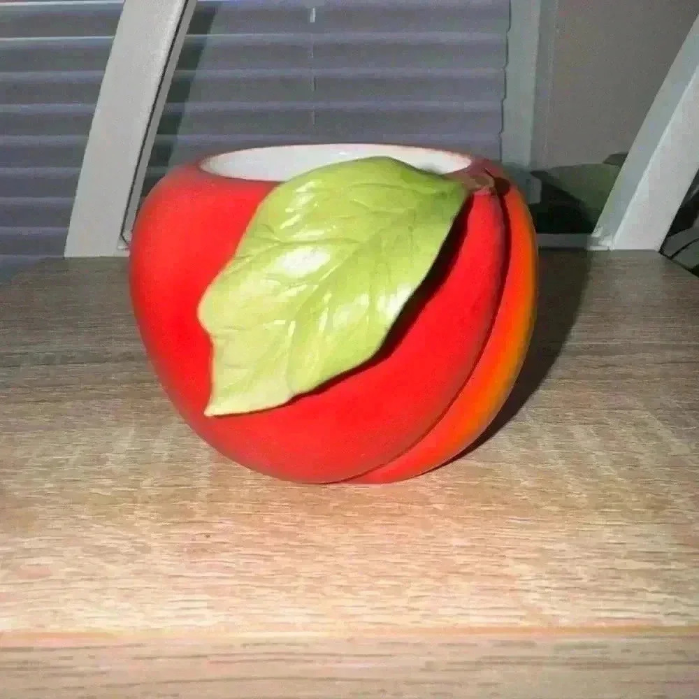 Peach Candle Holder
